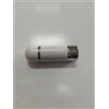 TENDEEVOLUTION Bastone Per Tenda Finitura Acciaio ø20mm, Scorritenda A Strappo, Binario Tende - Descrizione e Colore: Terminale Stilo Bianco Cromato