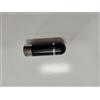 TENDEEVOLUTION Bastone Per Tenda Finitura Acciaio ø20mm, Scorritenda A Strappo, Binario Tende - Descrizione e Colore: Terminale Stilo Nero Cromato