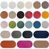 TENDEEVOLUTION Ecopelle Sierra di Alta Qualità - Tessuto Multistrato al Mezzo Metro - COLORE E CODICE: SIERRA 16 AZZURRO