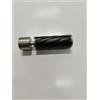 TENDEEVOLUTION Bastone Per Tenda Finitura Acciaio ø20mm, Scorritenda A Strappo, Binario Tende - Descrizione e Colore: Terminale Z5 Nero Satinato