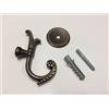 TENDEEVOLUTION Ferma tenda embrasse reggi tenda gancio a parete 85mm - Colore: BRONZO