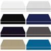 TENDEEVOLUTION Tessuto Nautico Tempotest Resinato Impermeabile H. 150cm Vendita al Mt - Coperture Estreme - COLORE: 416 BLU RIVER