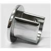 TENDEEVOLUTION Bastone per tende in metallo diametro 20mm varie misure e colori - Finitura: Acciaio lucido, Descrizione: Supporto parete