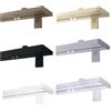TENDEEVOLUTION Binario Wave Piatto per Tende a Onda o Arricciate - In Alluminio Su Misura per Parete o Soffitto