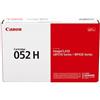 Canon 052 h cartuccia toner originale nero