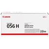 Canon 056 h cartuccia toner 1 pz originale nero
