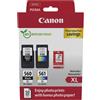 Canon 3712c008 cartuccia d'inchiostro 2 pz originale resa elevata (xl) nero, ciano, magenta, giallo
