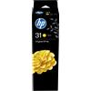 Hp flacone di inchiostro giallo originale 31 da 70 ml