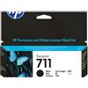 Hp cartuccia inchiostro nero designjet 711, 38 ml