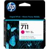 Hp cartuccia inchiostro magenta designjet 711, 29 ml