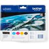 Brother lc-985 cartuccia d'inchiostro originale nero, ciano, magenta, giallo
