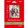 Canon carta fotografia lucida pp-201 ii plus 5x7" - 20 fogli