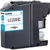 Brother lc22ec cartuccia d'inchiostro 1 pz originale ciano