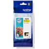 Brother lc424y cartuccia d'inchiostro 1 pz originale giallo