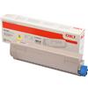 Oki 46443101 cartuccia toner 1 pz originale giallo