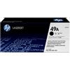 Hp cartuccia toner originale nero laserjet 49a