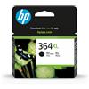 Hp cartuccia originale inchiostro nero ad alta capacità 364xl