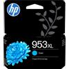 Hp cartuccia inchiostro ciano originale ad alta capacità 953xl