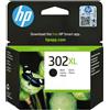 Hp cartuccia originale inchiostro nero ad alta capacità 302xl