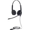 Jabra biz 1500 auricolare cablato a padiglione ufficio bluetooth nero