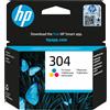 Hp cartuccia inchiostro originale tricromia 304