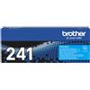 Brother tn-241c cartuccia toner 1 pz originale ciano