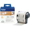 Brother dk-11209 nastro per etichettatrice nero su bianco