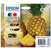 Epson 604xl cartuccia d'inchiostro 4 pz originale resa elevata (xl) nero, ciano, magenta, giallo