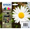 Epson daisy multipack margherita 4 colori inchiostri claria home 18