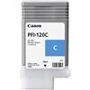 Canon pfi-120c cartuccia d'inchiostro 1 pz originale ciano