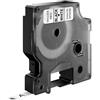 Dymo d1 - standard etichette - nero su bianco - 6mm x 7m