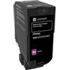 Lexmark 74c20m0 cartuccia toner 1 pz originale magenta