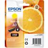 Epson oranges c13t33444010 cartuccia d'inchiostro 1 pz originale giallo