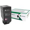 Lexmark 75b20m0 cartuccia toner 1 pz originale magenta