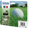 Epson golf ball multipack 4-colours 34xl durabrite ultra ink