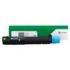 Lexmark 85d0hc0 cartuccia toner 1 pz originale ciano
