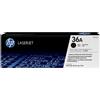 Hp cartuccia toner originale nero laserjet 36a