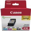 Canon 1998c007 cartuccia d'inchiostro 4 pz originale nero, ciano, magenta, giallo