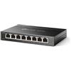 Tp-link omada tl-sg108s switch di rete non gestito gigabit ethernet (10/100/1000) nero