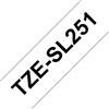 Brother tzesl251 nastro per etichettatrice nero su bianco