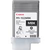 Canon pfi-102mbk ink tank pigment matte black cartuccia d'inchiostro originale nero