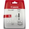Canon cli-551xl gy w/sec cartuccia d'inchiostro 1 pz originale resa elevata (xl) grigio