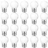 MZYOYO Lampadina a LED E27,Lampadine LED E27 da 1W,G45 LED E27 Bianco Caldo 2700K,1W Sostituisce 5 Watt,Lampadina Led E27 230V Lampadine Decorative,Confezione da 20