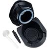 DriSubt Adattatore per capsule compatibile con Nespresso Dolce Gusto, Genio S Plus, convertitore flip design, usa e getta/riutilizzabile accessorio per macchina da caffè