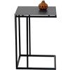 M2 Kollektion Tavolino Jon, 38 x 62 x 43 cm, nero