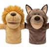 LOMTRATS Marionette a Mano con Animali per Bambini,Il Bambino Include Lupo Leone ecc.Bocche Aperte Mobili,Perfette per Raccontare storie,Insegnare,Scuola Materna,Regali di Compleanno