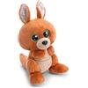 NICI GLUBSCHIS Kanni-Manni, morbido canguro di peluche, da coccolare e con cui giocare, per bambini e adulti, fantastica idea regalo, 25 cm, marrone - 63058