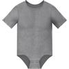 SLIMBELLE ABDL Body da uomo manica corta, tutina da uomo corto, Nero, M