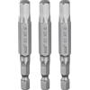 QUARKZMAN 3pz H7,0 Chiavi a Brugola per Punte da Trapano 7mm Punte Metriche Piane 1/4 Attacco Esagonale 65mm (2,56) Punta Cacciavite Esagonali Magnetico Lungo Industriale per Viti