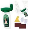 Piashow Rullo per Pittura Bianca 500g, Pittura con Rullo Vernice Bianca Muro Interno, Rapida Asciugatura, Wall Repair Roller Paint per Riparazione Muri, Rimuovere Macchie e Graffiti
